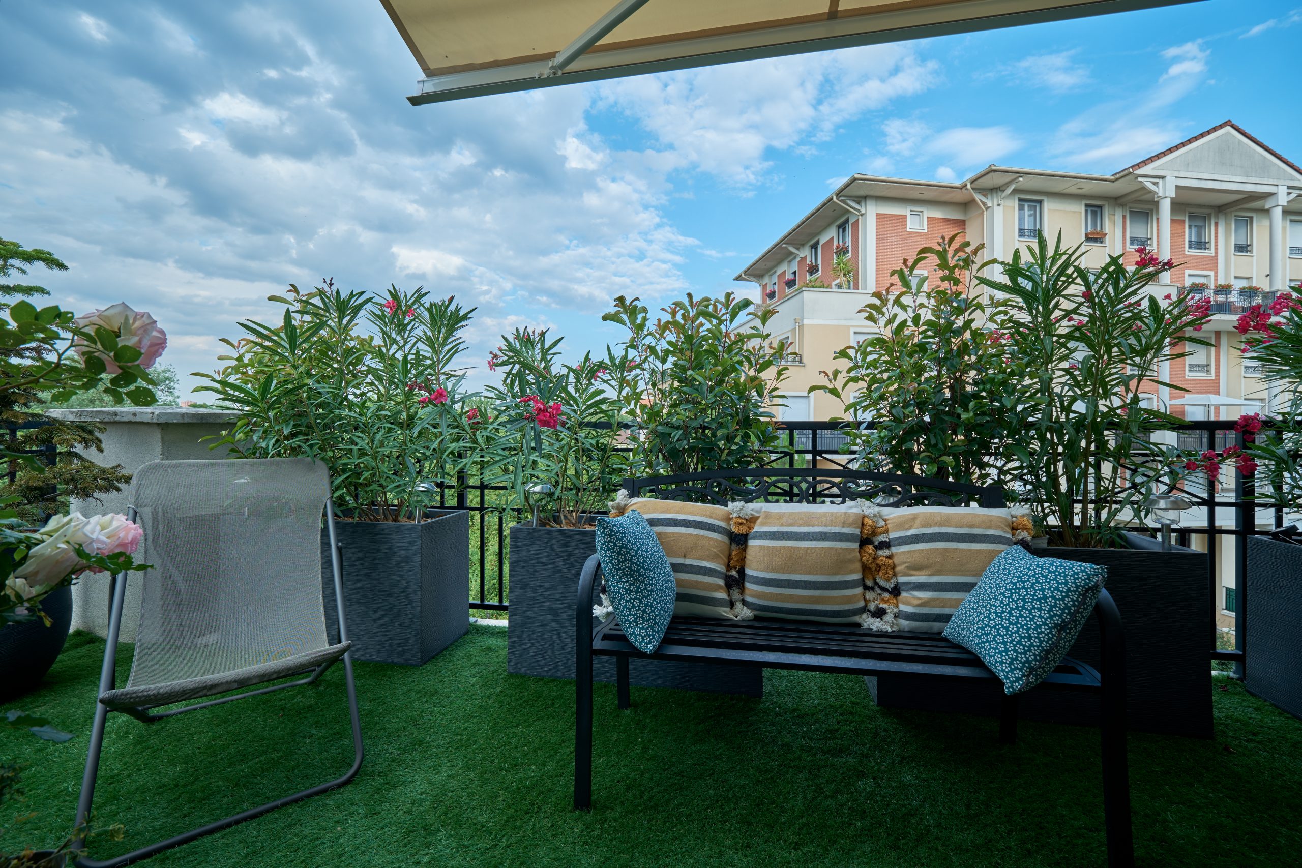 Terrasse à Villeneuve-la-Garenne