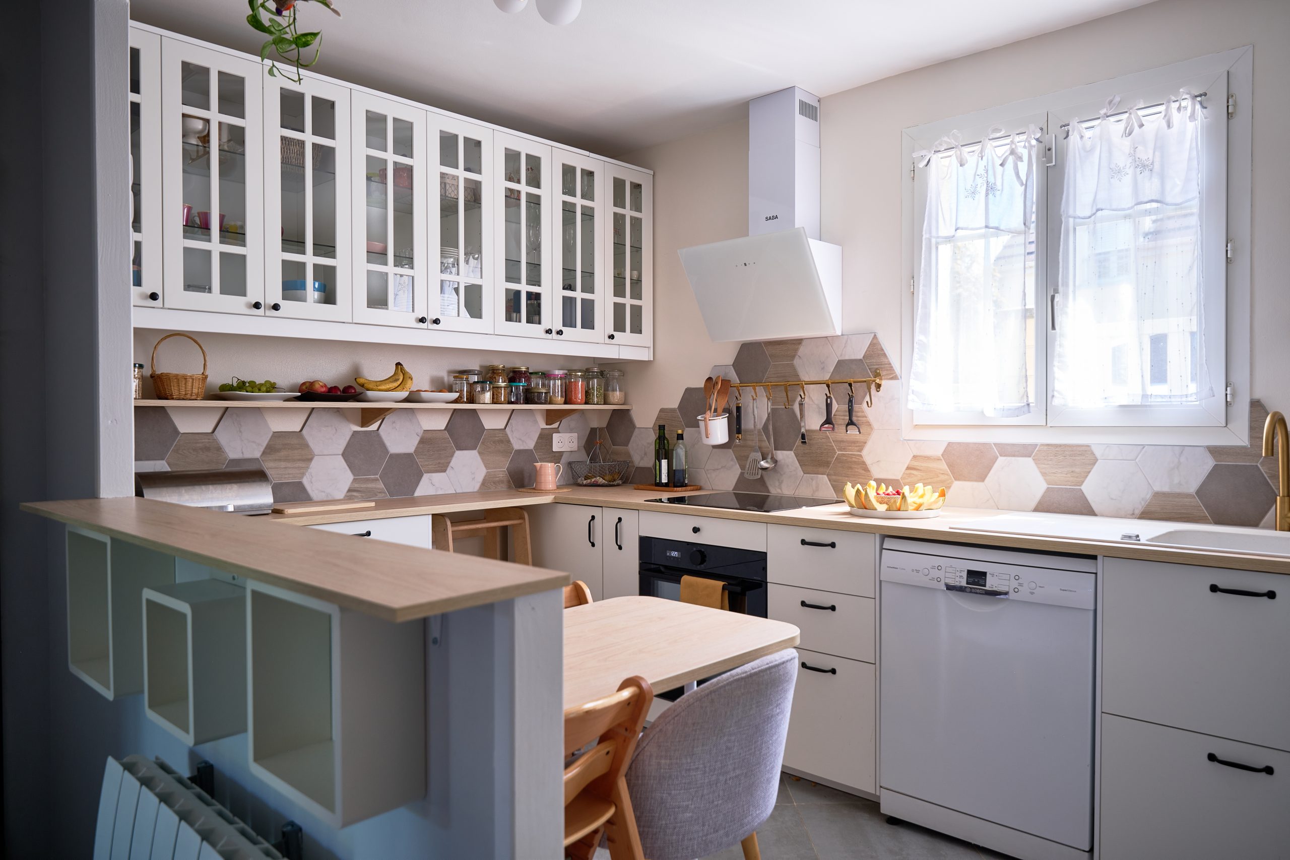 Conception et rénovation d'une cuisine à Ormoy