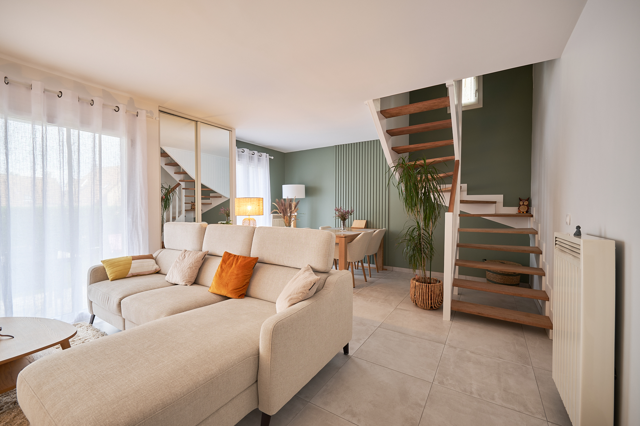 Conception et décoration d'un séjour à Draveil (12)